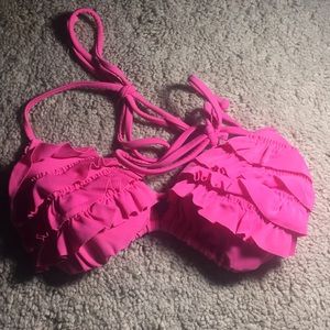 Hollister Pink bikini top